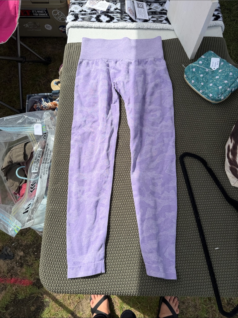 NVGTN Lilac Camo Leggings